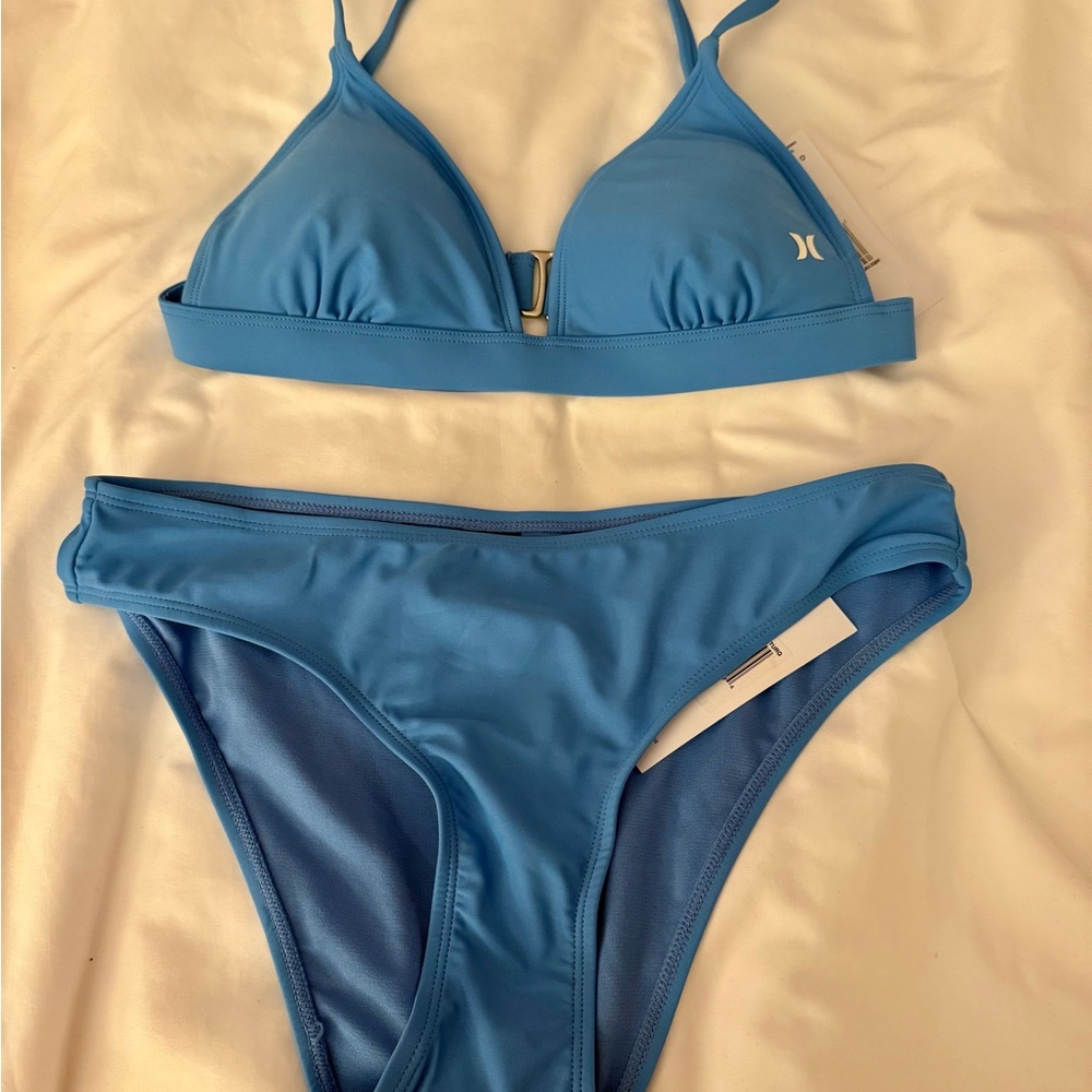 Hurley Blue Triangle Bikini Set